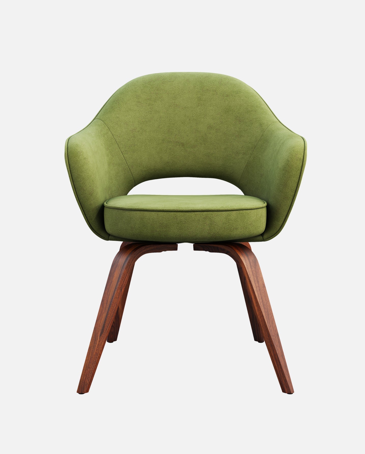 Sedia “Max” in Velluto Verde Scuro – Design Nordico, Solo Spedizione in Italia